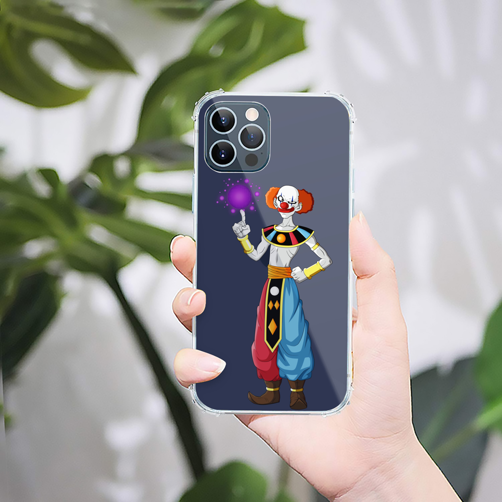 （画像用） ドラゴンボール DRAGON BALL 【iPhone 12シリーズ対応】透明スマホケース（クリアソフトケース）